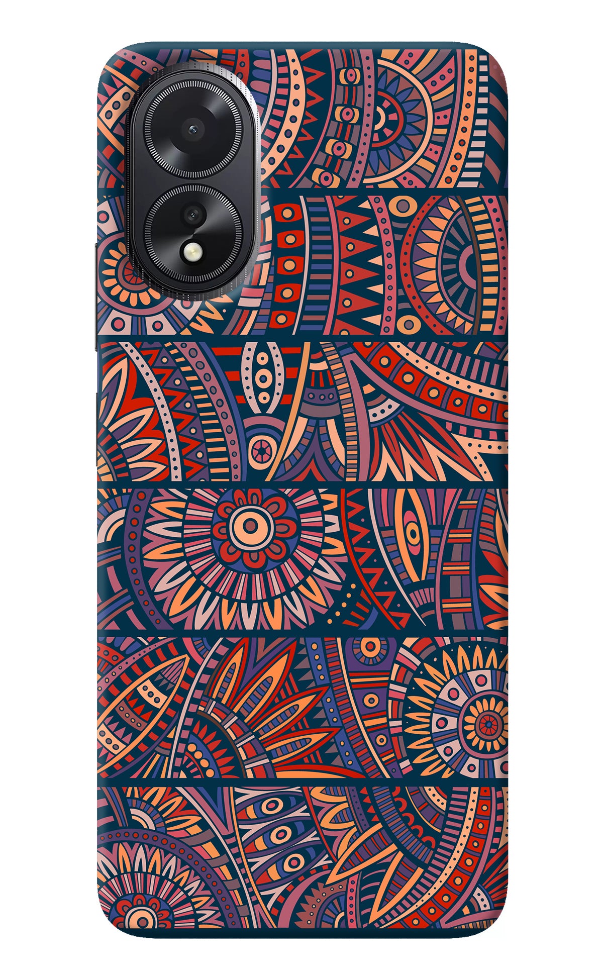 African Culture Design Oppo A18/Oppo A38 Back Cover