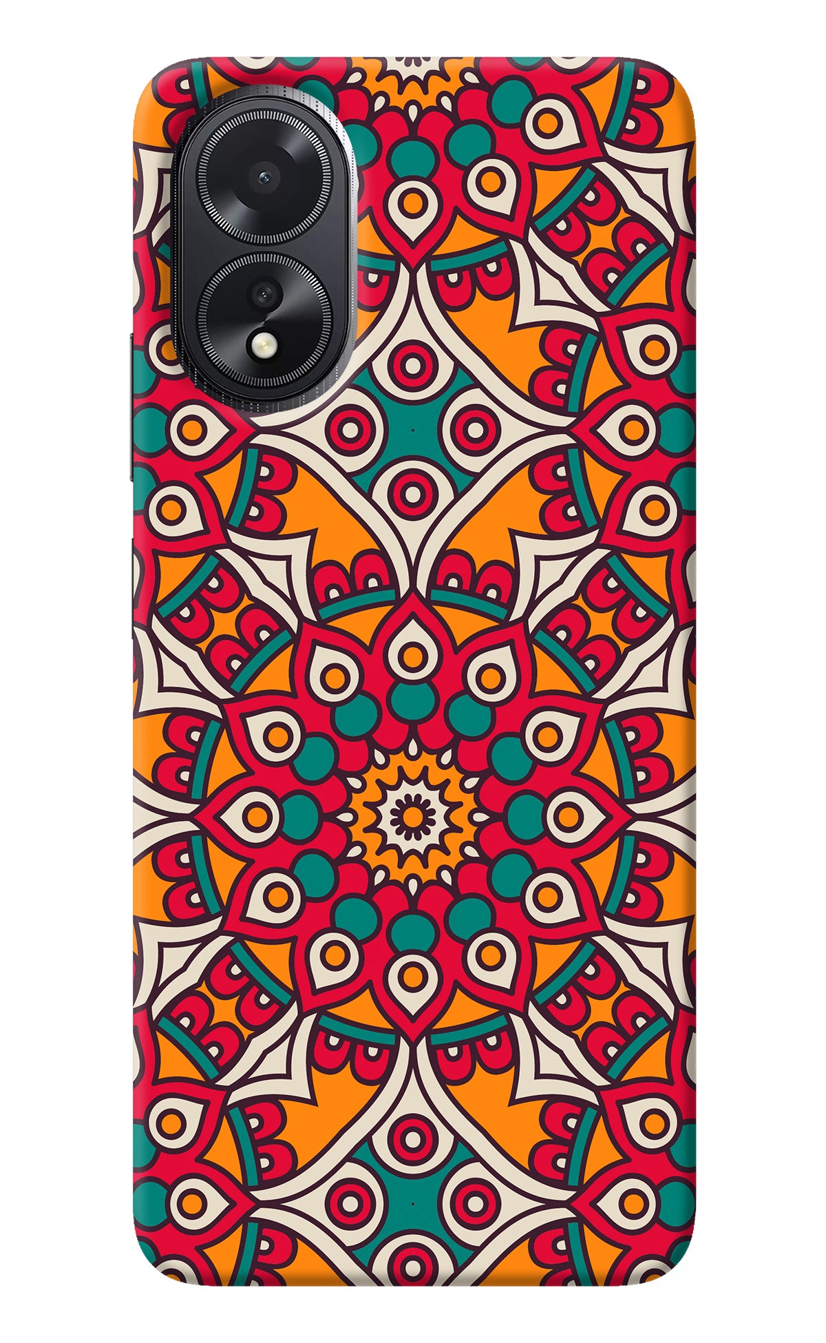 Mandala Art Oppo A18/Oppo A38 Back Cover