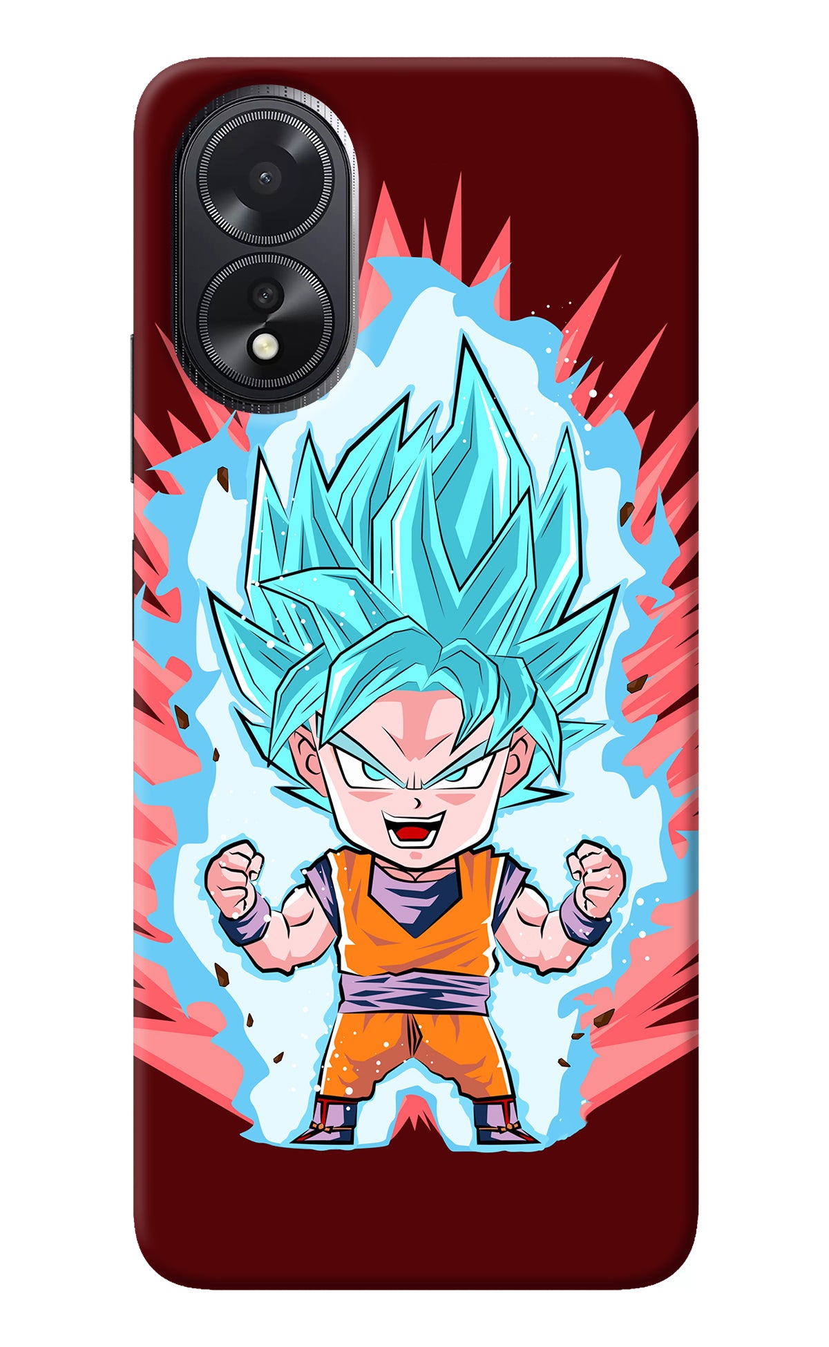 Goku Little Oppo A18/Oppo A38 Back Cover