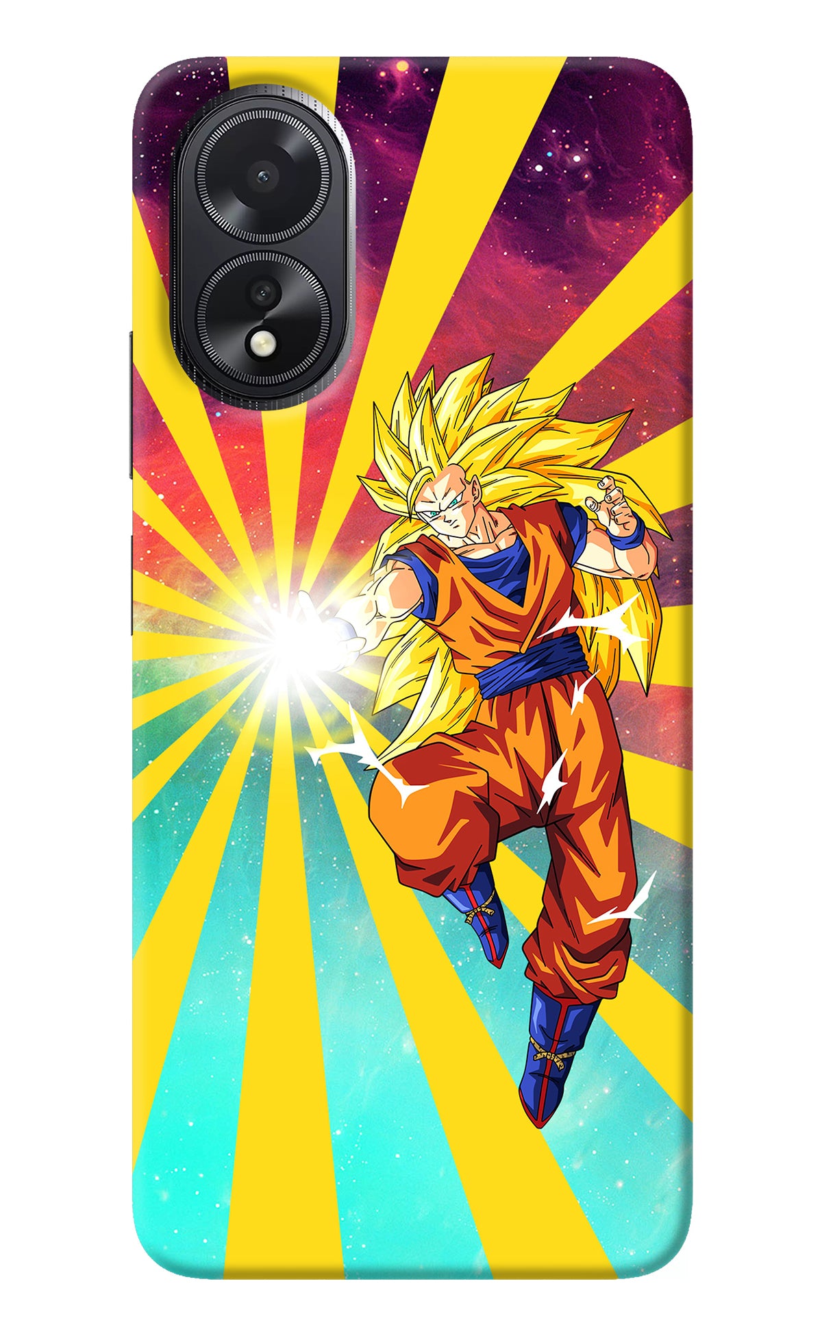 Goku Super Saiyan Oppo A18/Oppo A38 Back Cover