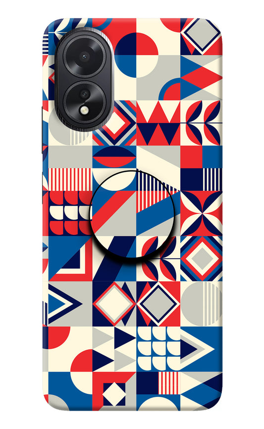 Colorful Pattern Oppo A18/Oppo A38 Pop Case