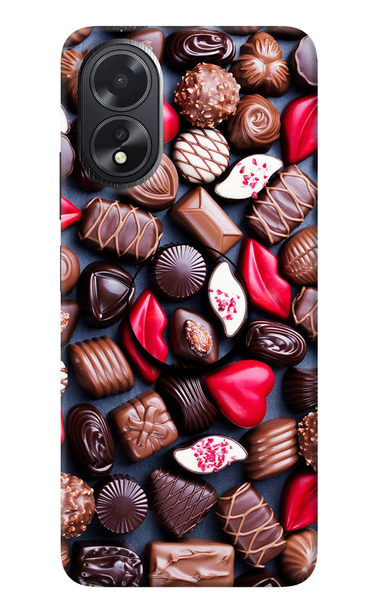 Chocolates Oppo A18/Oppo A38 Pop Case