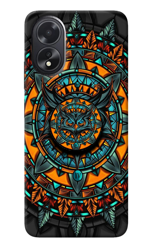 Angry Owl Oppo A18/Oppo A38 Pop Case