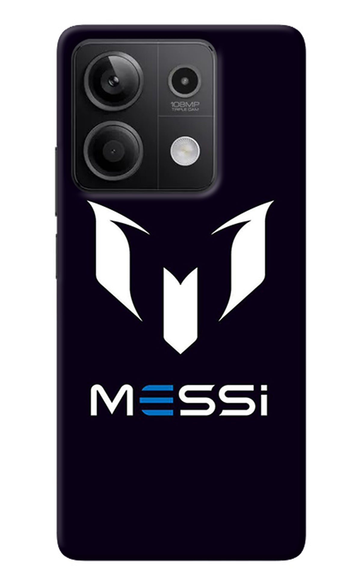 Messi Logo Redmi Note 13 5G Back Cover