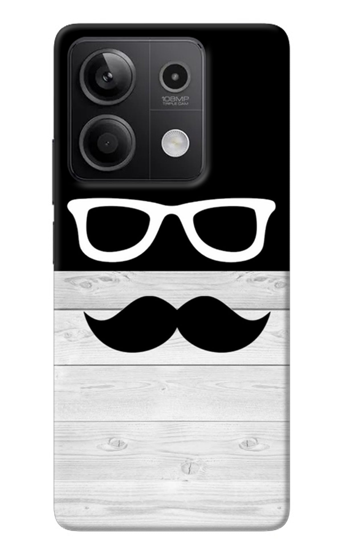 Mustache Redmi Note 13 5G Back Cover