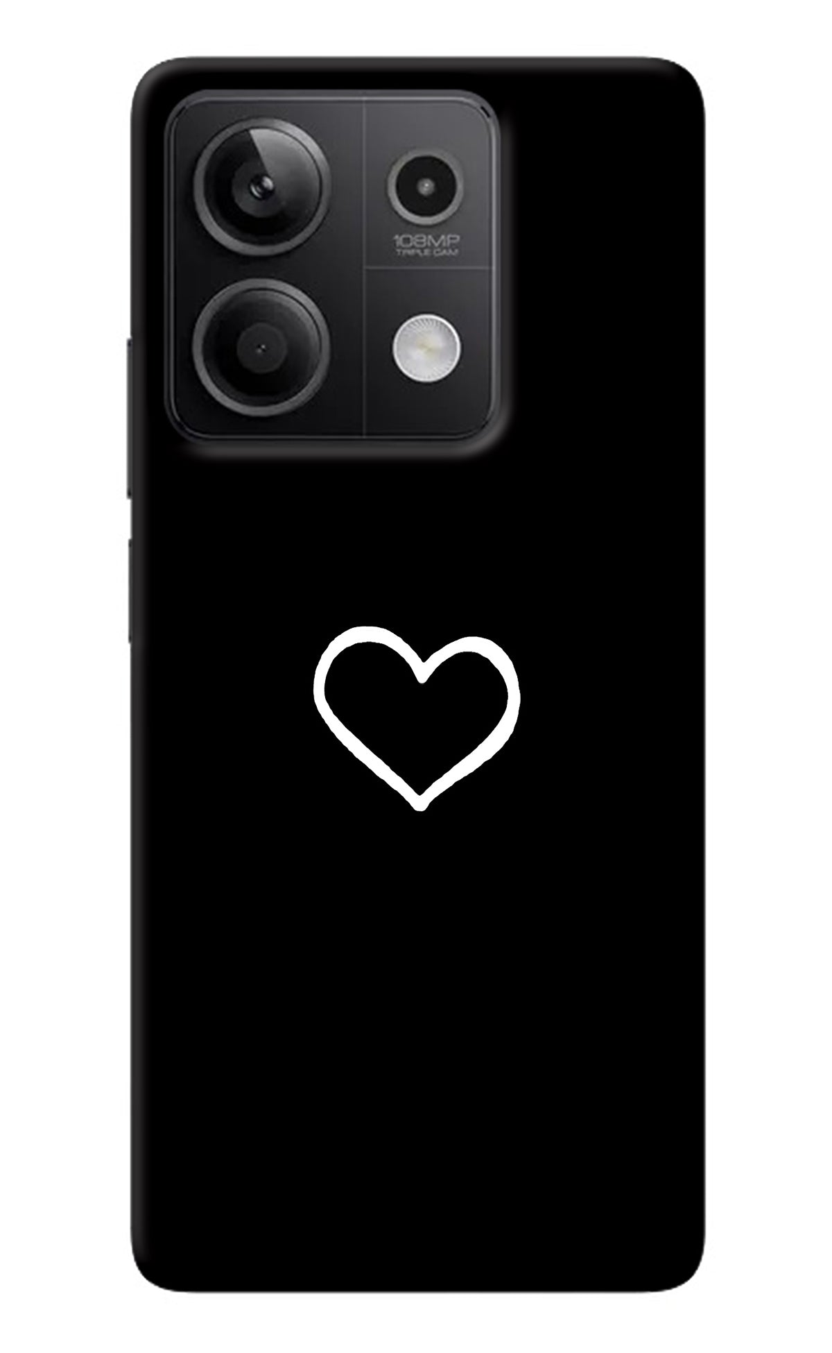 Heart Redmi Note 13 5G Back Cover