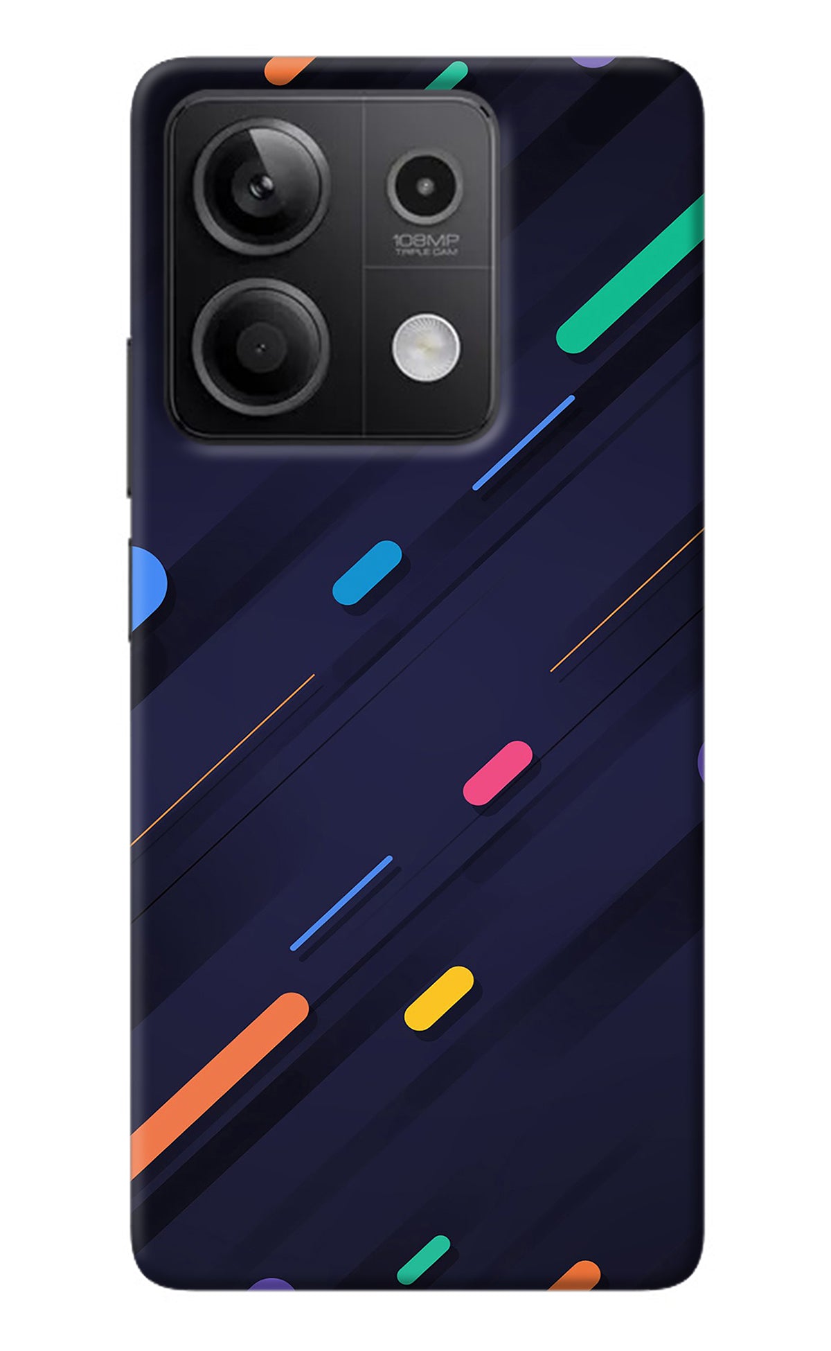 Abstract Design Redmi Note 13 5G Back Cover