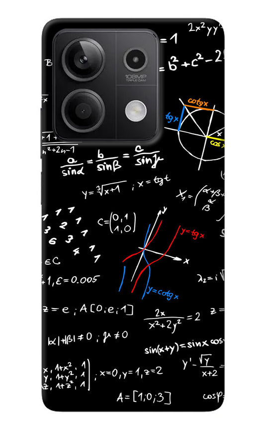 Mathematics Formula Redmi Note 13 5G Back Cover