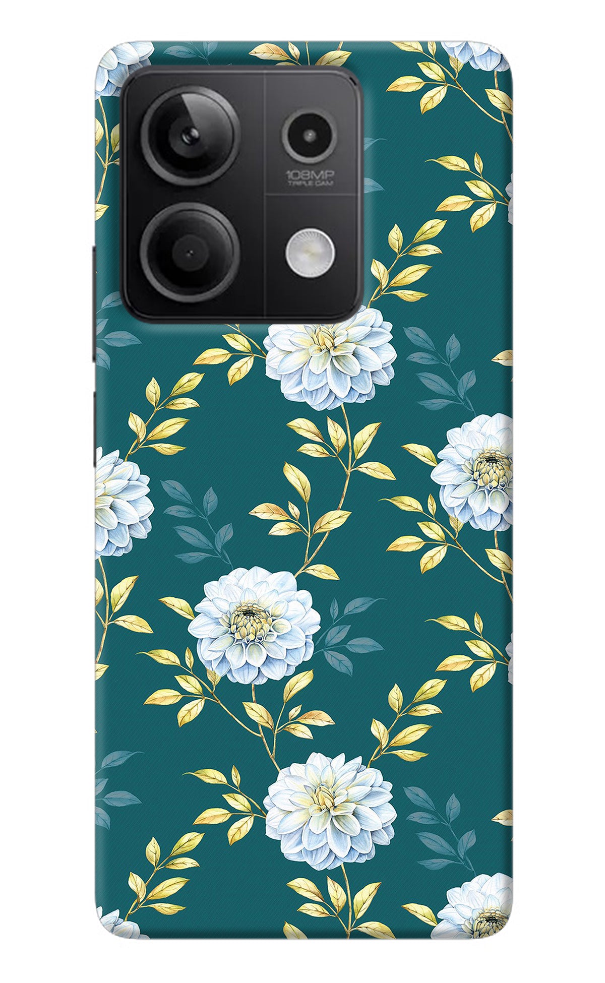 Flowers Redmi Note 13 5G Back Cover