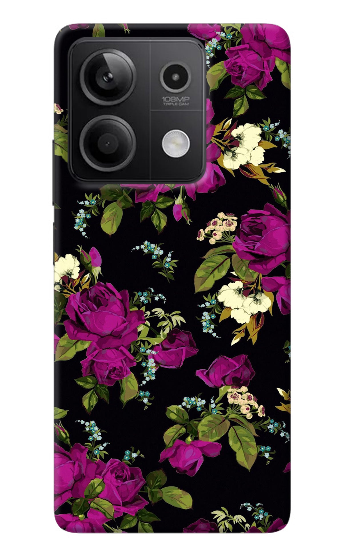 Flowers Redmi Note 13 5G Back Cover