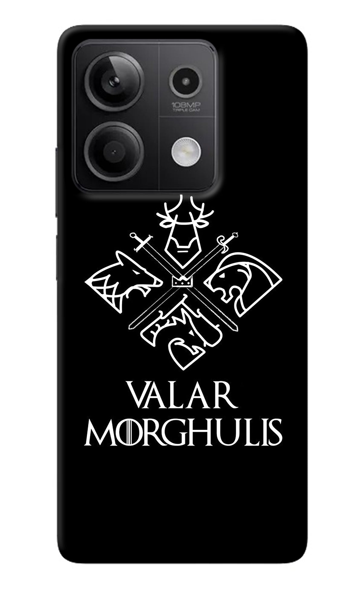 Valar Morghulis | Game Of Thrones Redmi Note 13 5G Back Cover