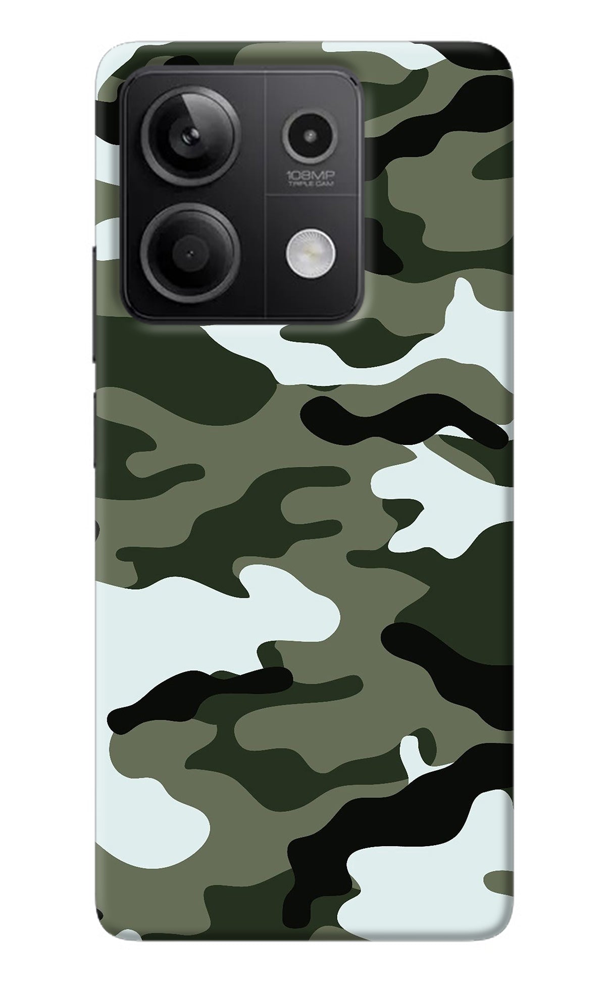 Camouflage Redmi Note 13 5G Back Cover