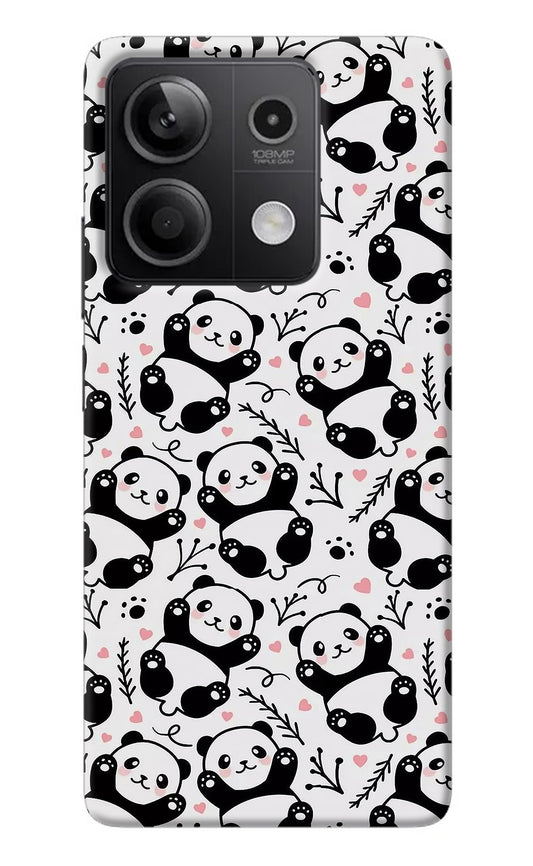 Cute Panda Redmi Note 13 5G Back Cover