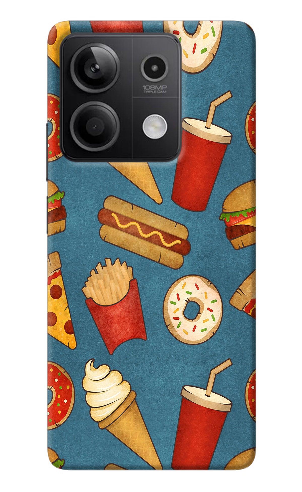 Foodie Redmi Note 13 5G Back Cover