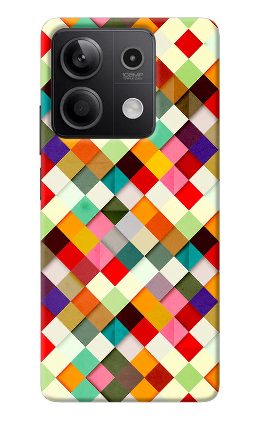 Geometric Abstract Colorful Redmi Note 13 5G Back Cover