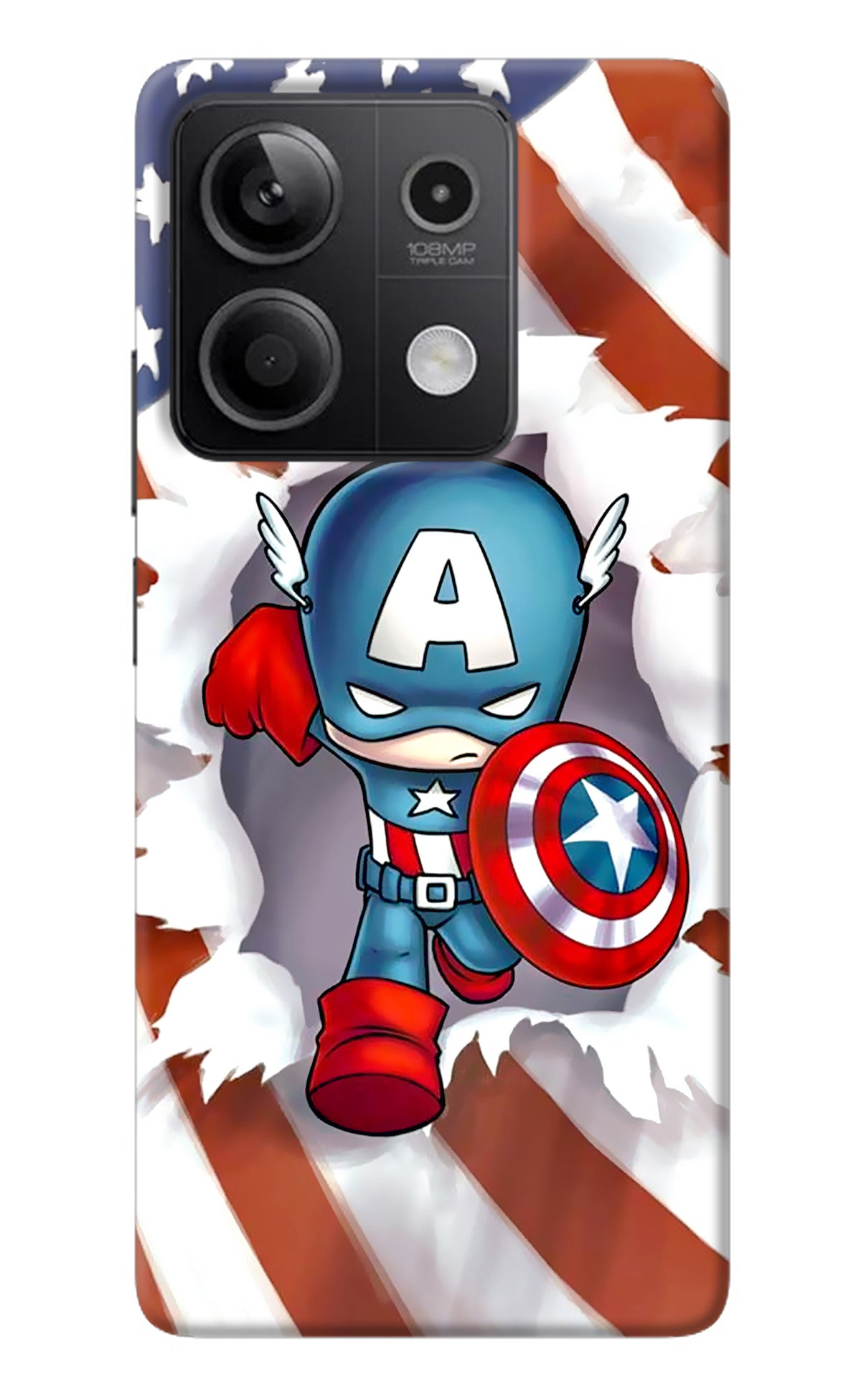 Captain America Redmi Note 13 5G Back Cover