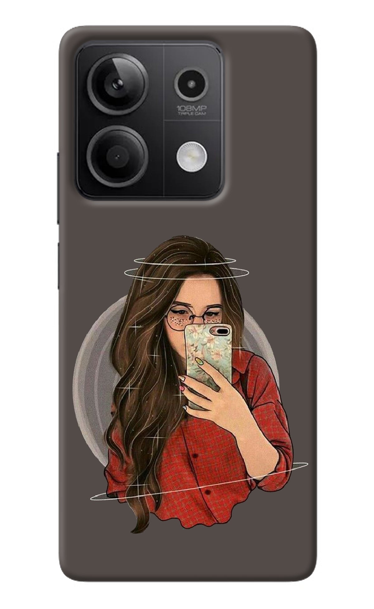 Selfie Queen Redmi Note 13 5G Back Cover