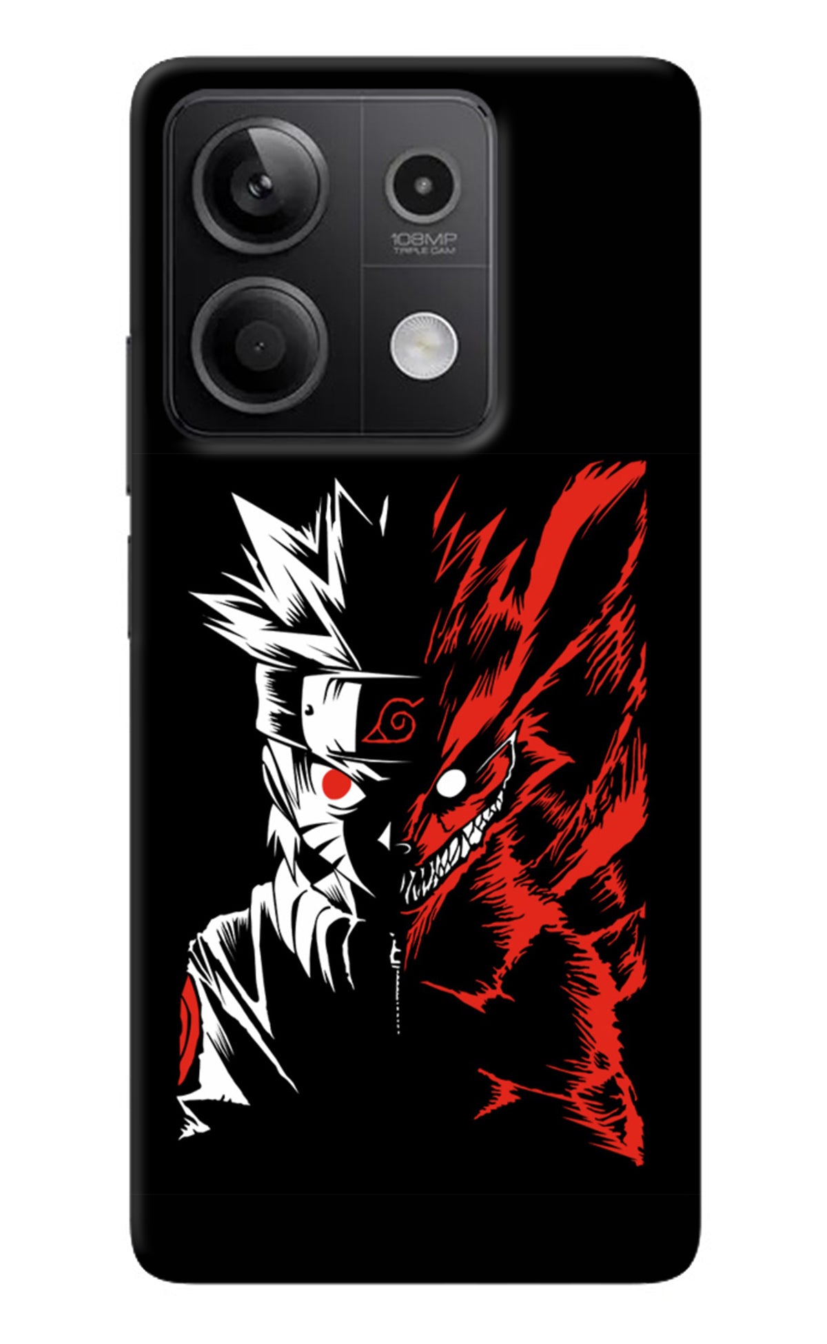 Naruto Two Face Redmi Note 13 5G Back Cover