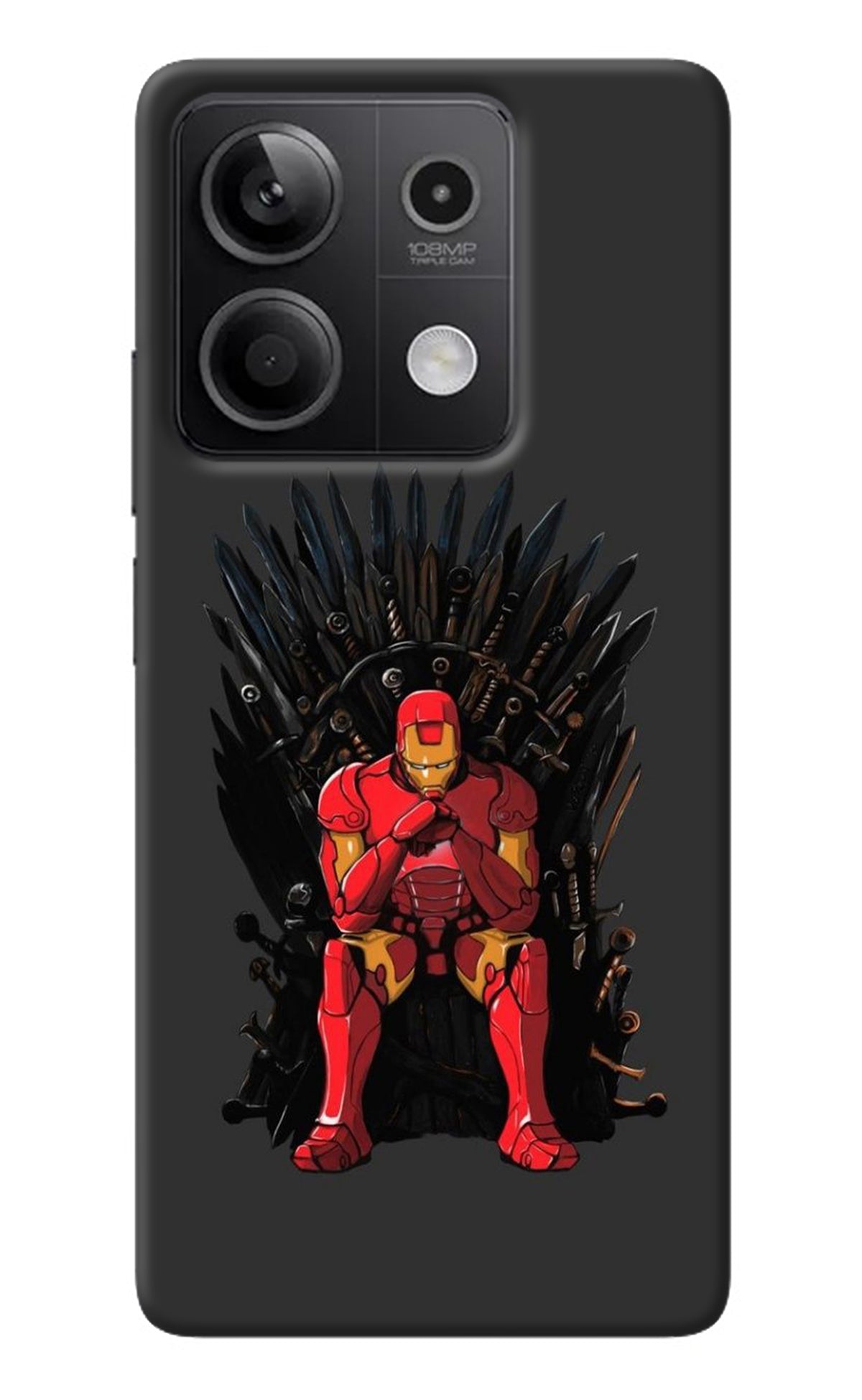 Ironman Throne Redmi Note 13 5G Back Cover