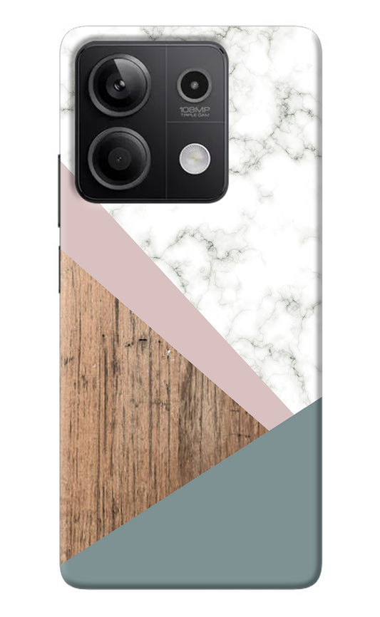 Marble wood Abstract Redmi Note 13 5G Back Cover