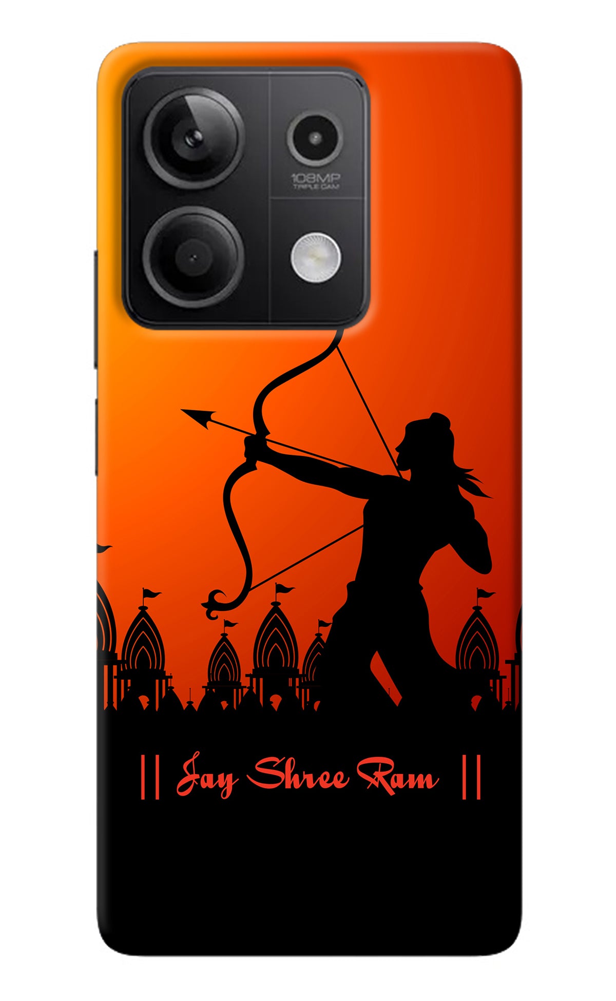 Lord Ram - 4 Redmi Note 13 5G Back Cover