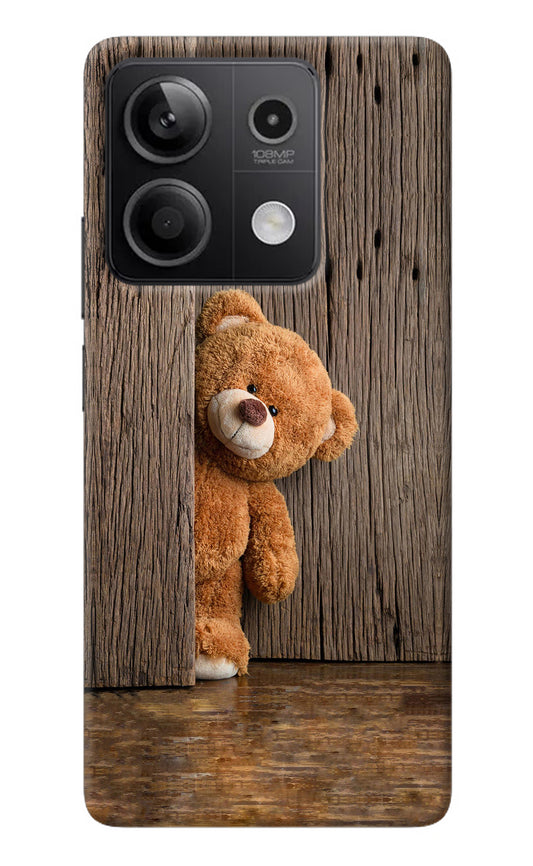 Teddy Wooden Redmi Note 13 5G Back Cover