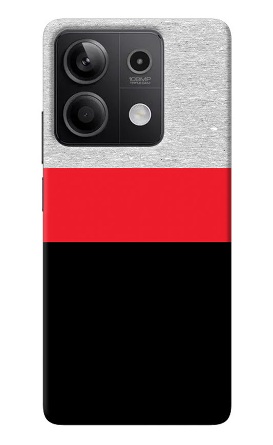 Tri Color Pattern Redmi Note 13 5G Back Cover