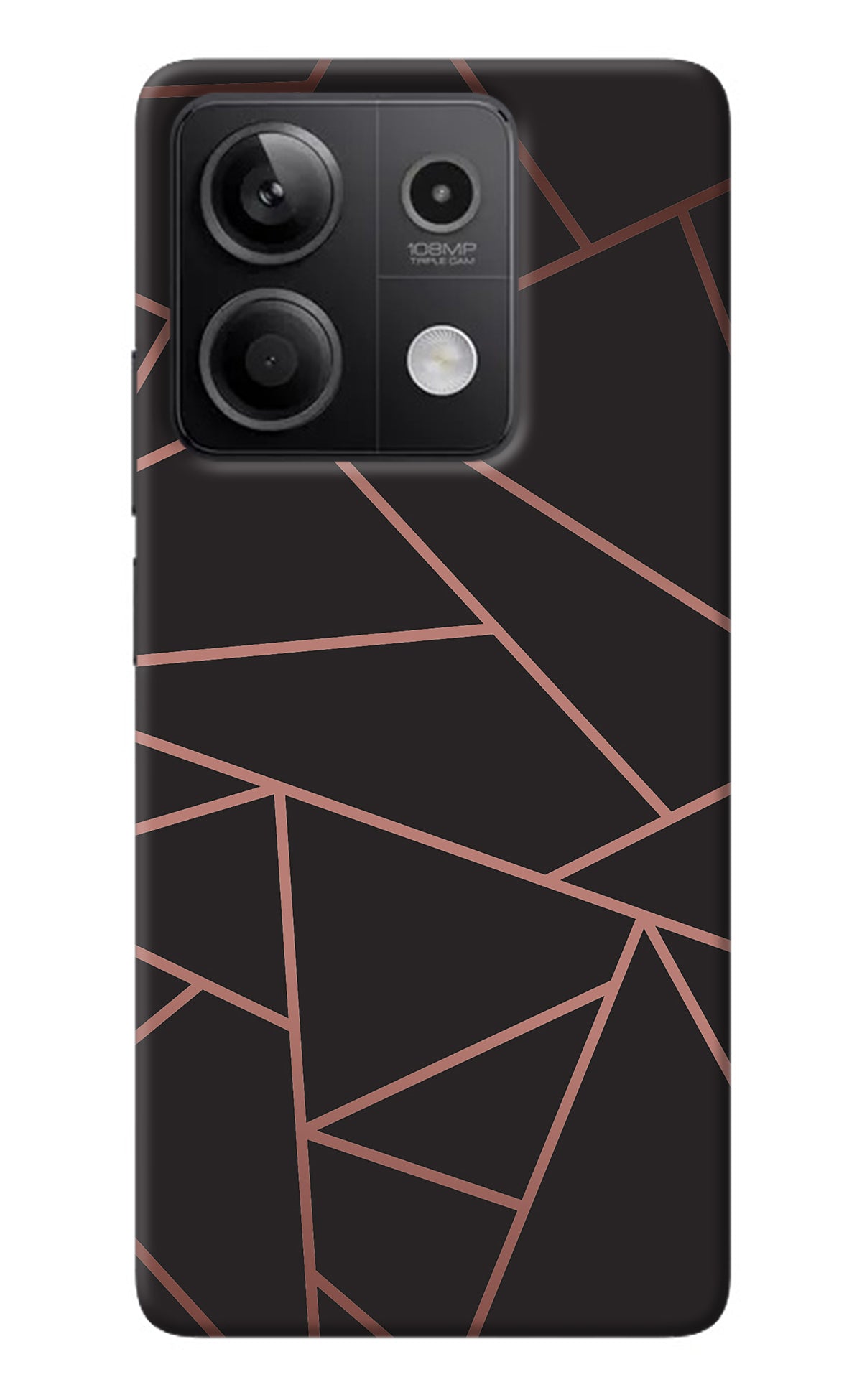 Geometric Pattern Redmi Note 13 5G Back Cover