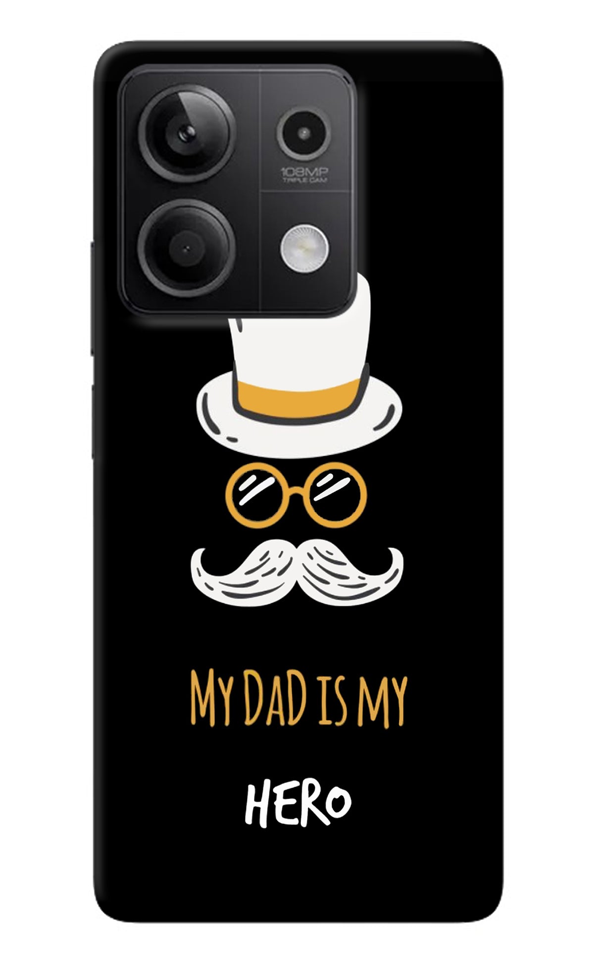 My Dad Is My Hero Redmi Note 13 5G Back Cover