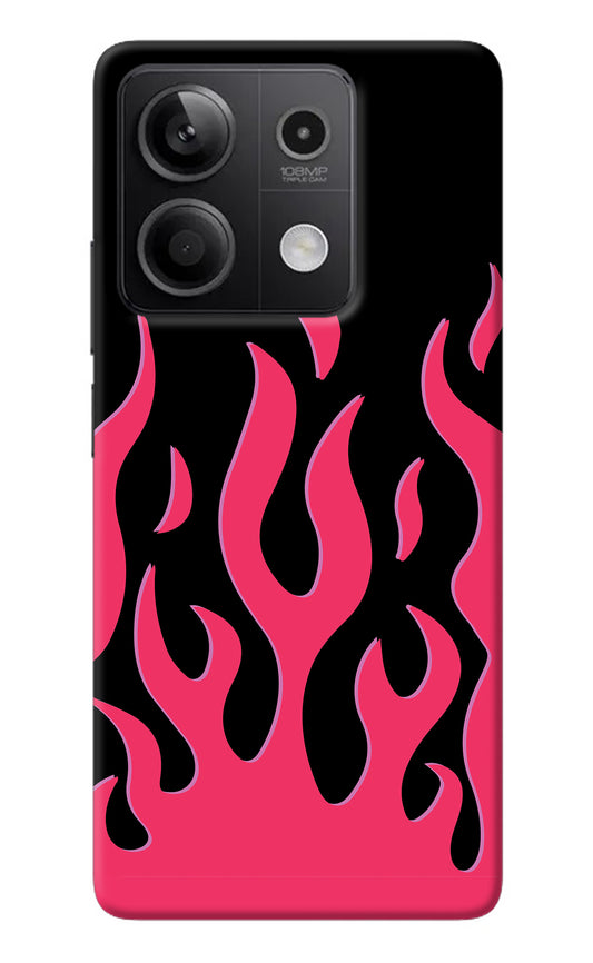 Fire Flames Redmi Note 13 5G Back Cover