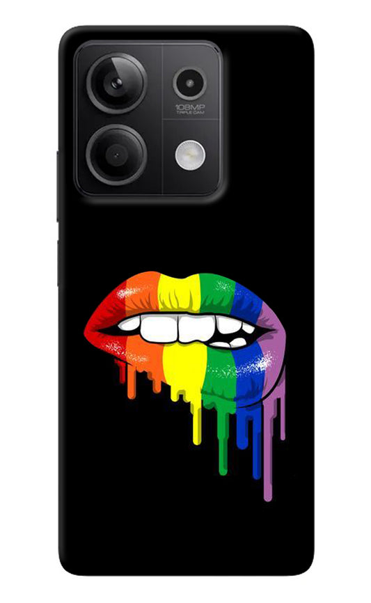 Lips Biting Redmi Note 13 5G Back Cover