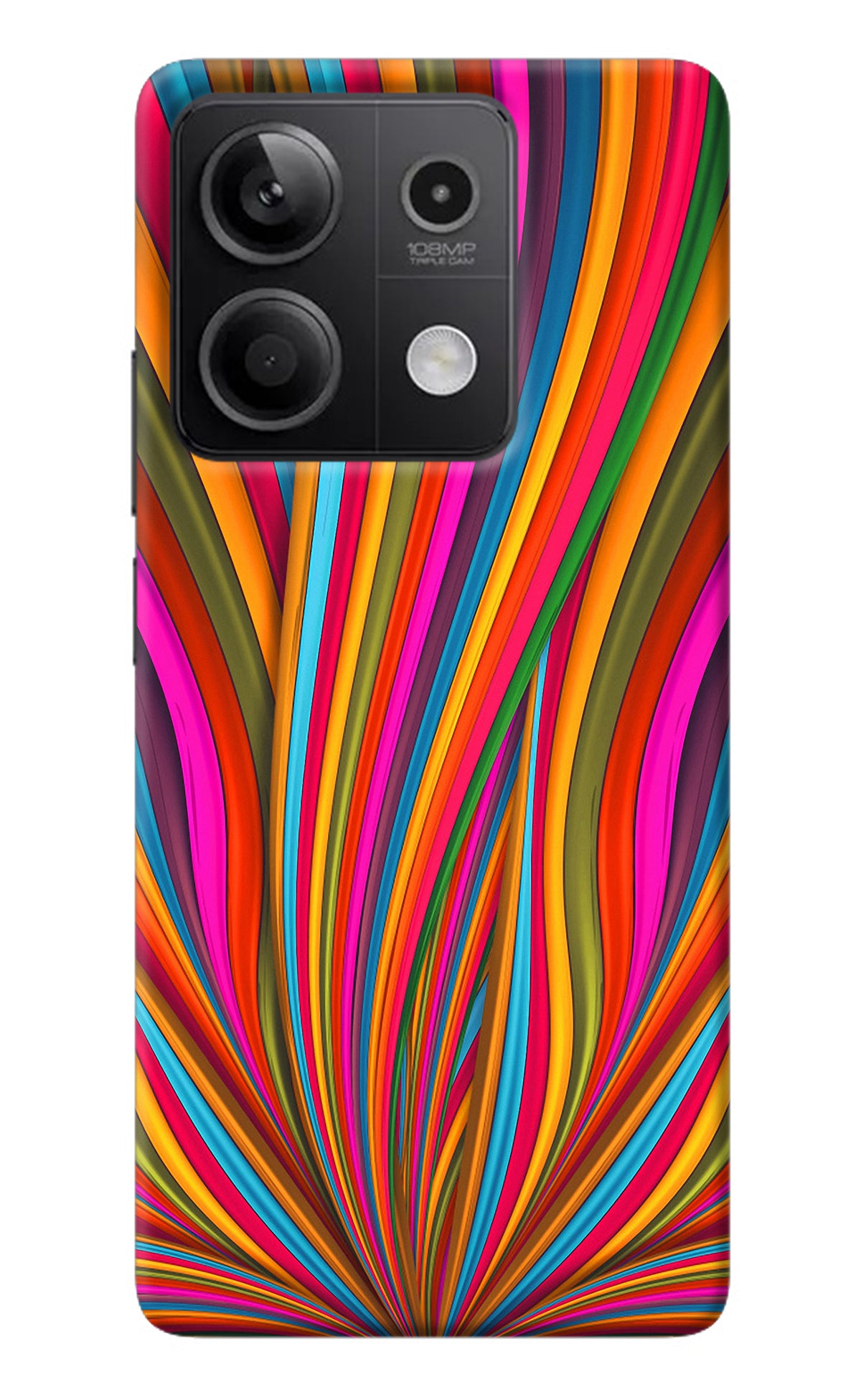 Trippy Wavy Redmi Note 13 5G Back Cover