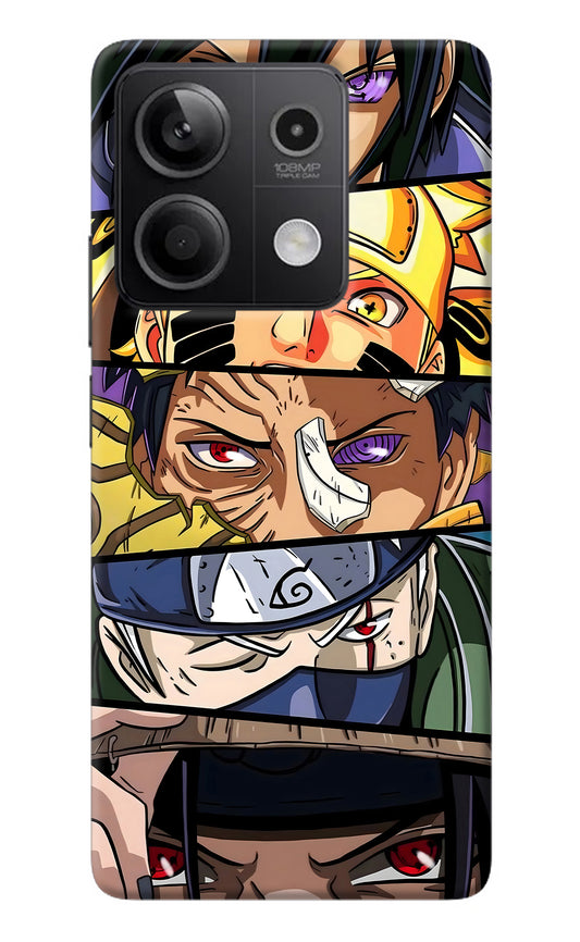 Naruto Character Redmi Note 13 5G Back Cover