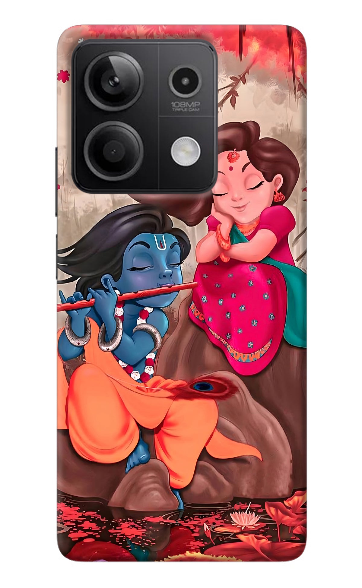 Radhe Krishna Redmi Note 13 5G Back Cover