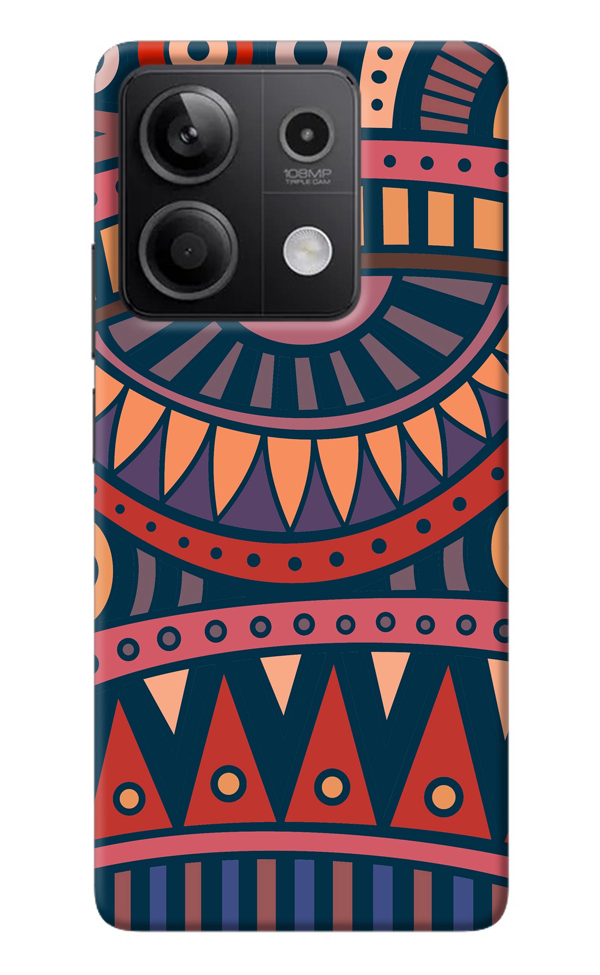 African Culture Design Redmi Note 13 5G Back Cover