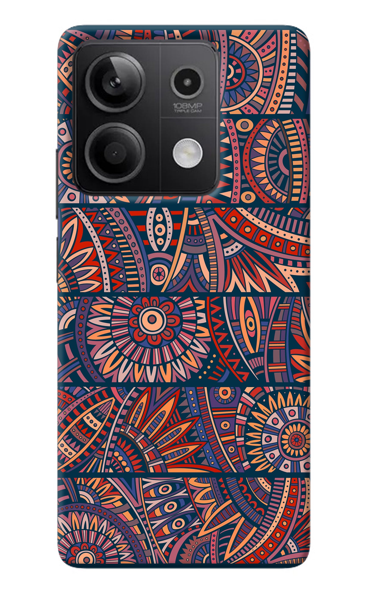 African Culture Design Redmi Note 13 5G Back Cover