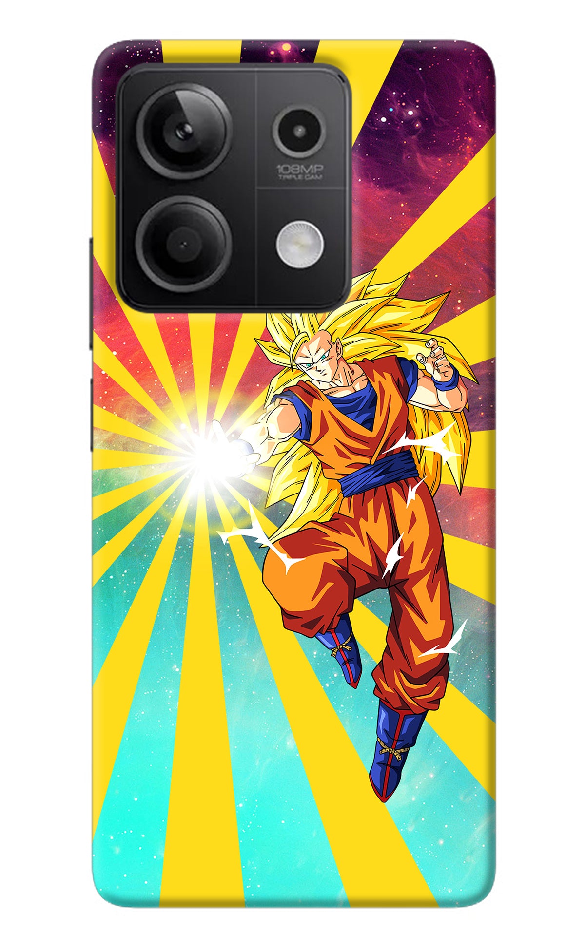 Goku Super Saiyan Redmi Note 13 5G Back Cover