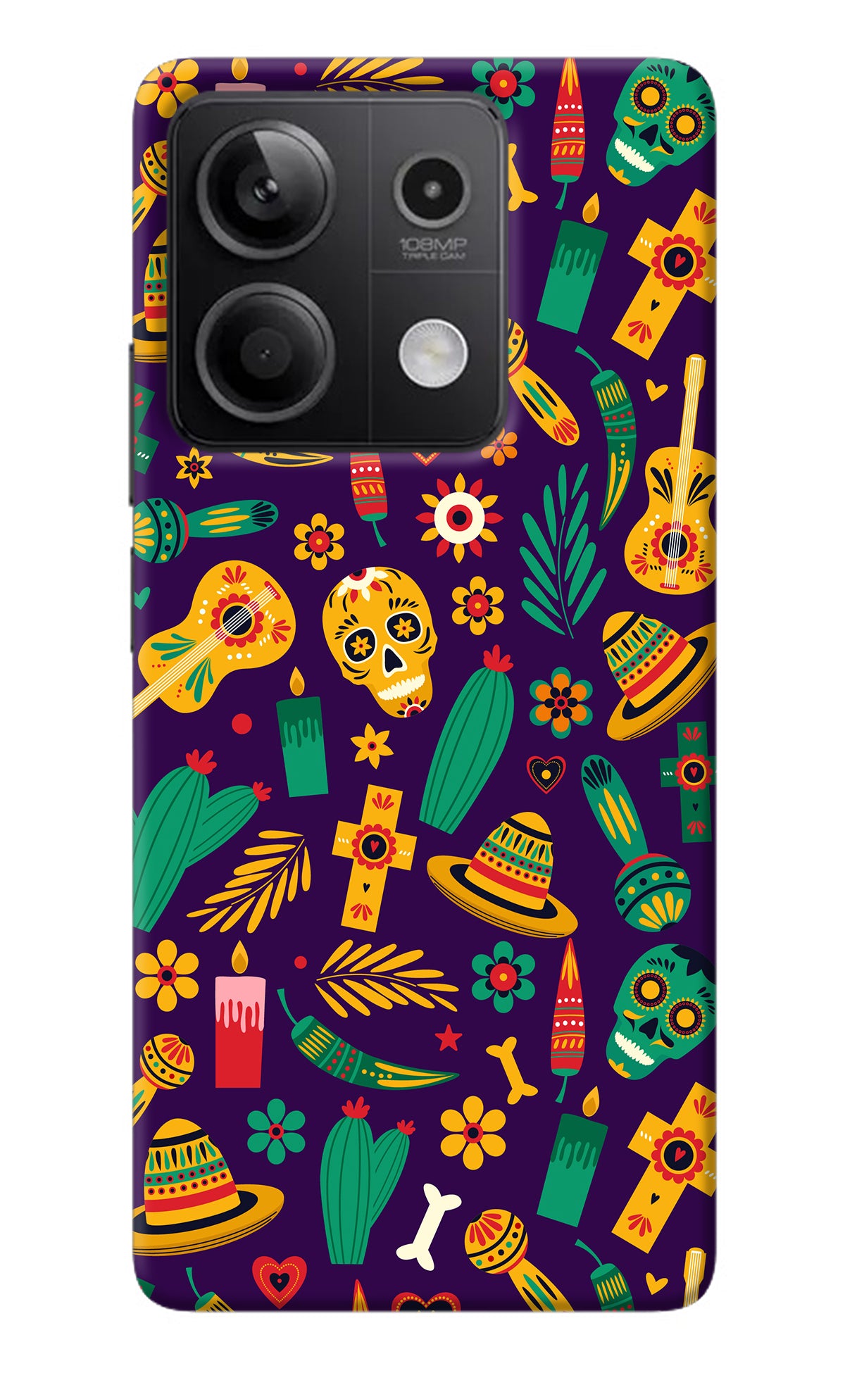 Mexican Artwork Redmi Note 13 5G Back Cover