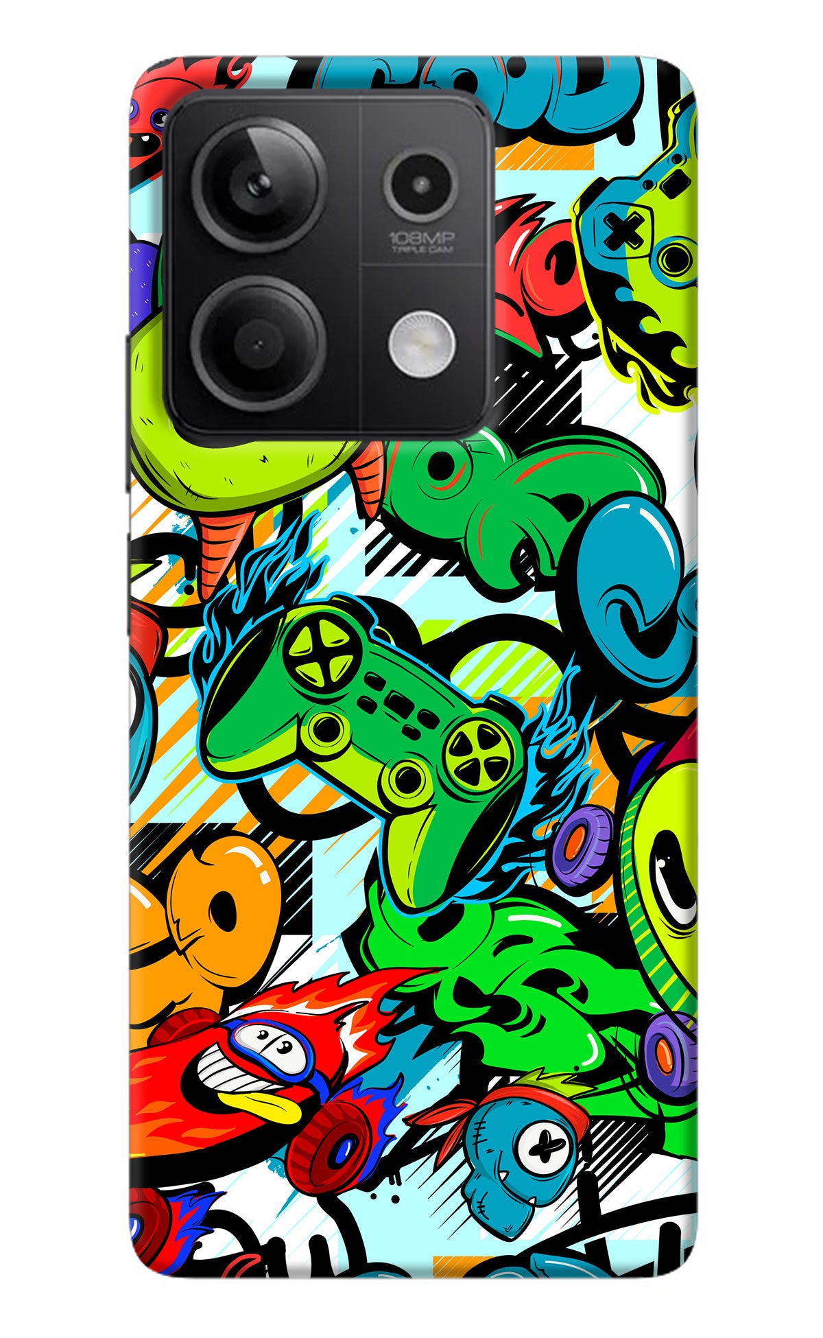 Game Doodle Redmi Note 13 5G Back Cover