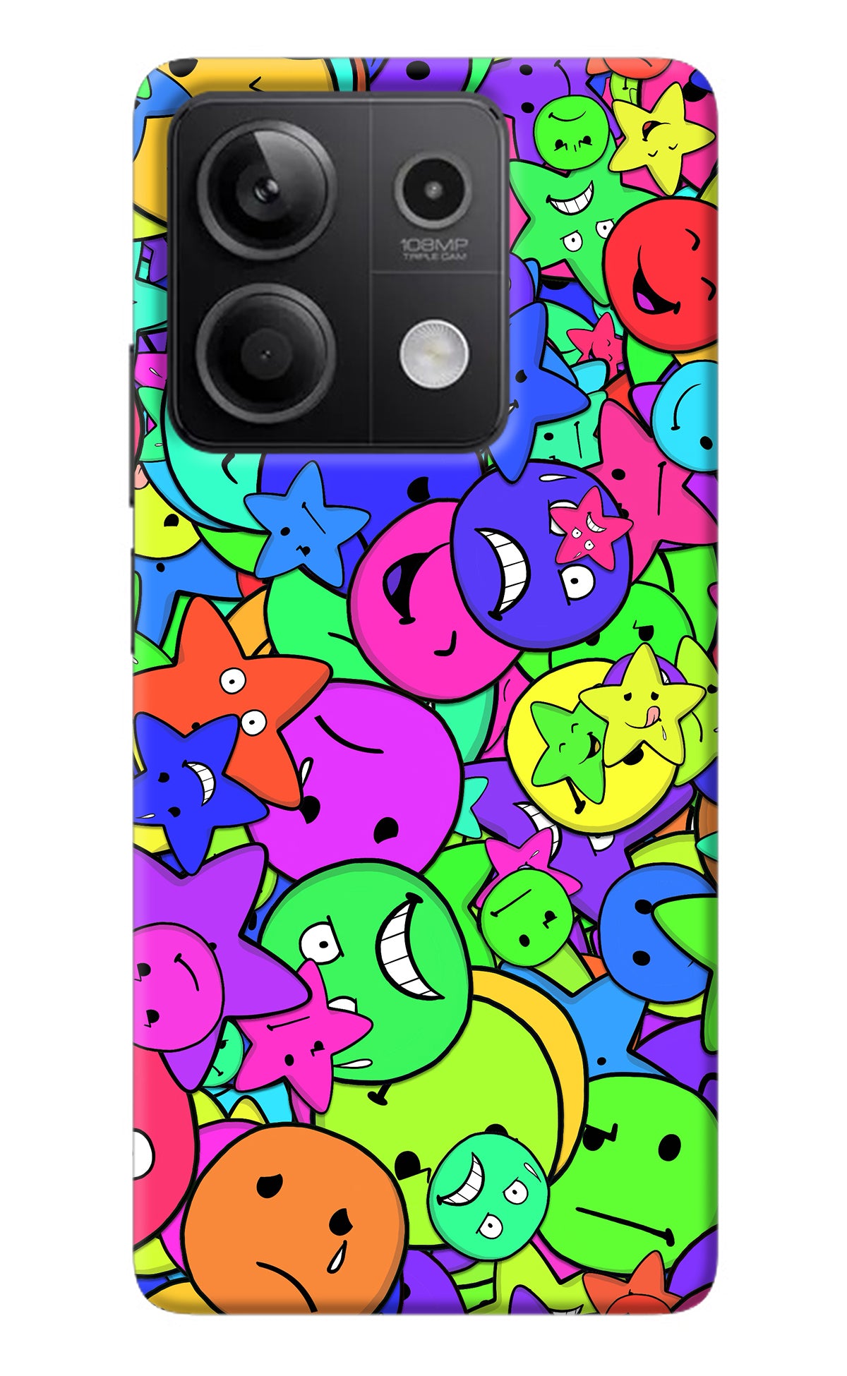 Fun Doodle Redmi Note 13 5G Back Cover