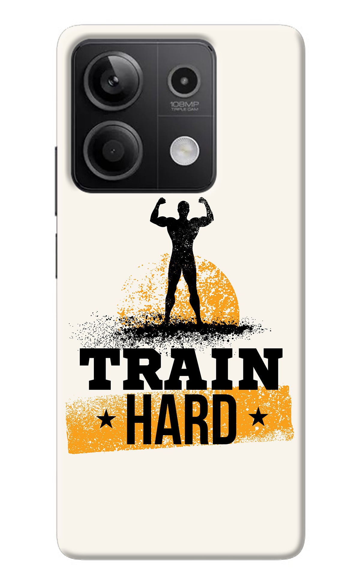 Train Hard Redmi Note 13 5G Back Cover