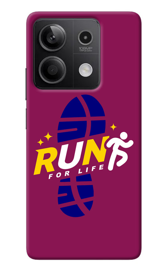 Run for Life Redmi Note 13 5G Back Cover