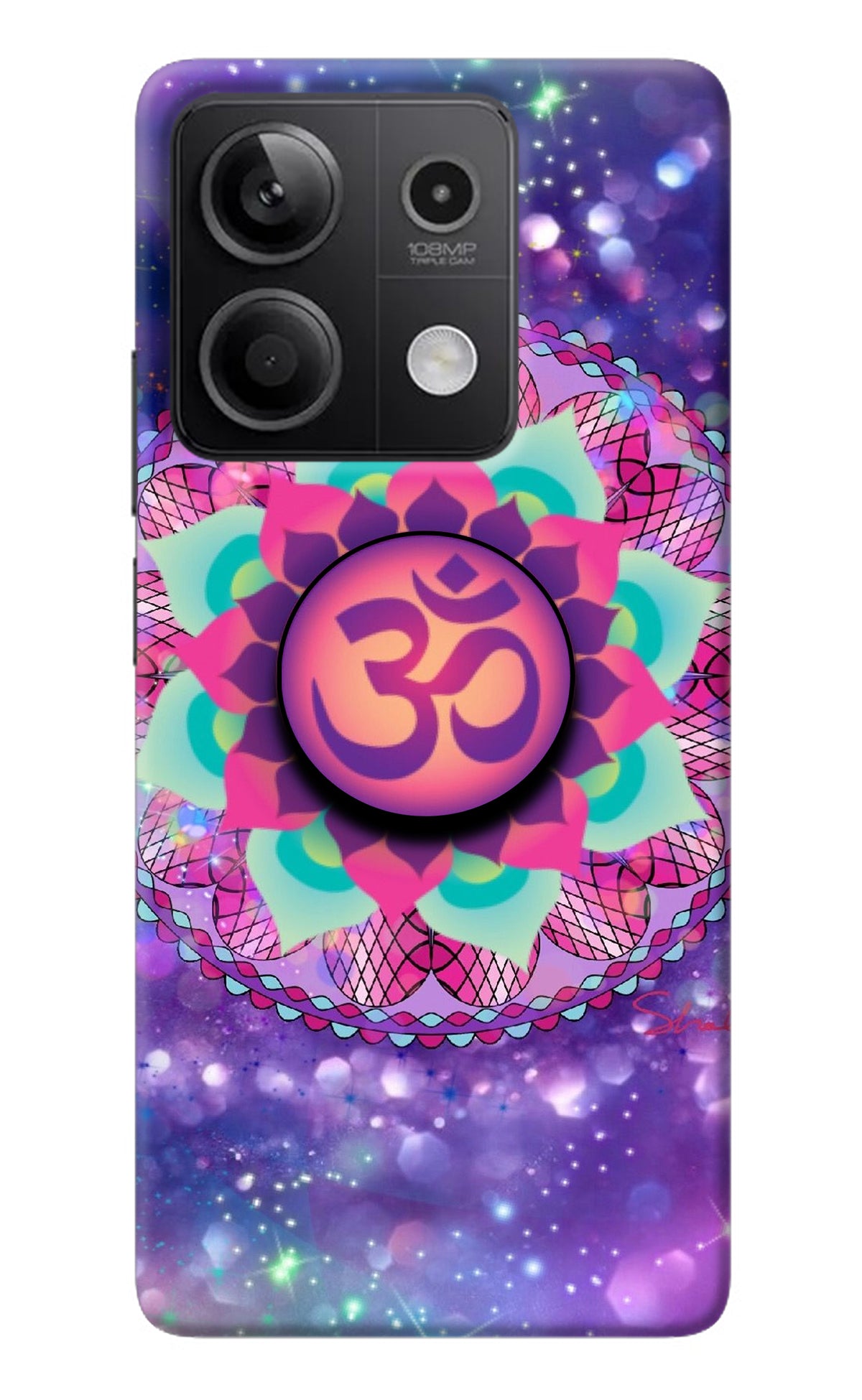 Om Purple Redmi Note 13 5G Pop Case