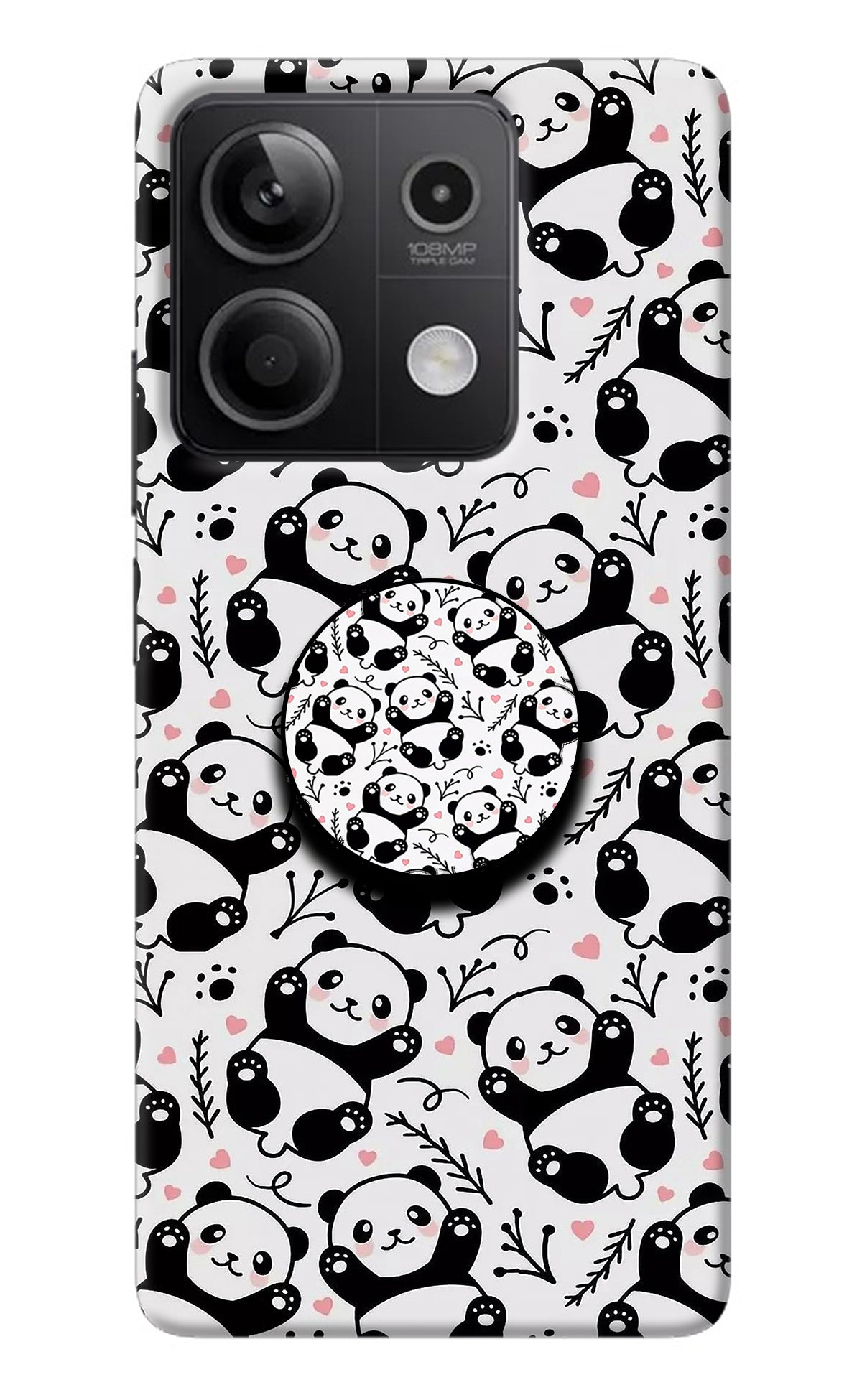 Cute Panda Redmi Note 13 5G Pop Case