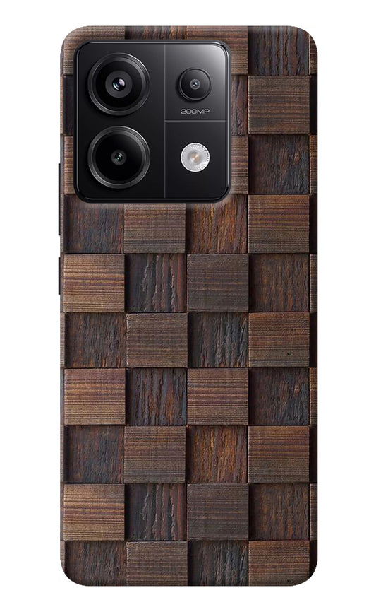 Wooden Cube Design Redmi Note 13 Pro 5G Back Cover