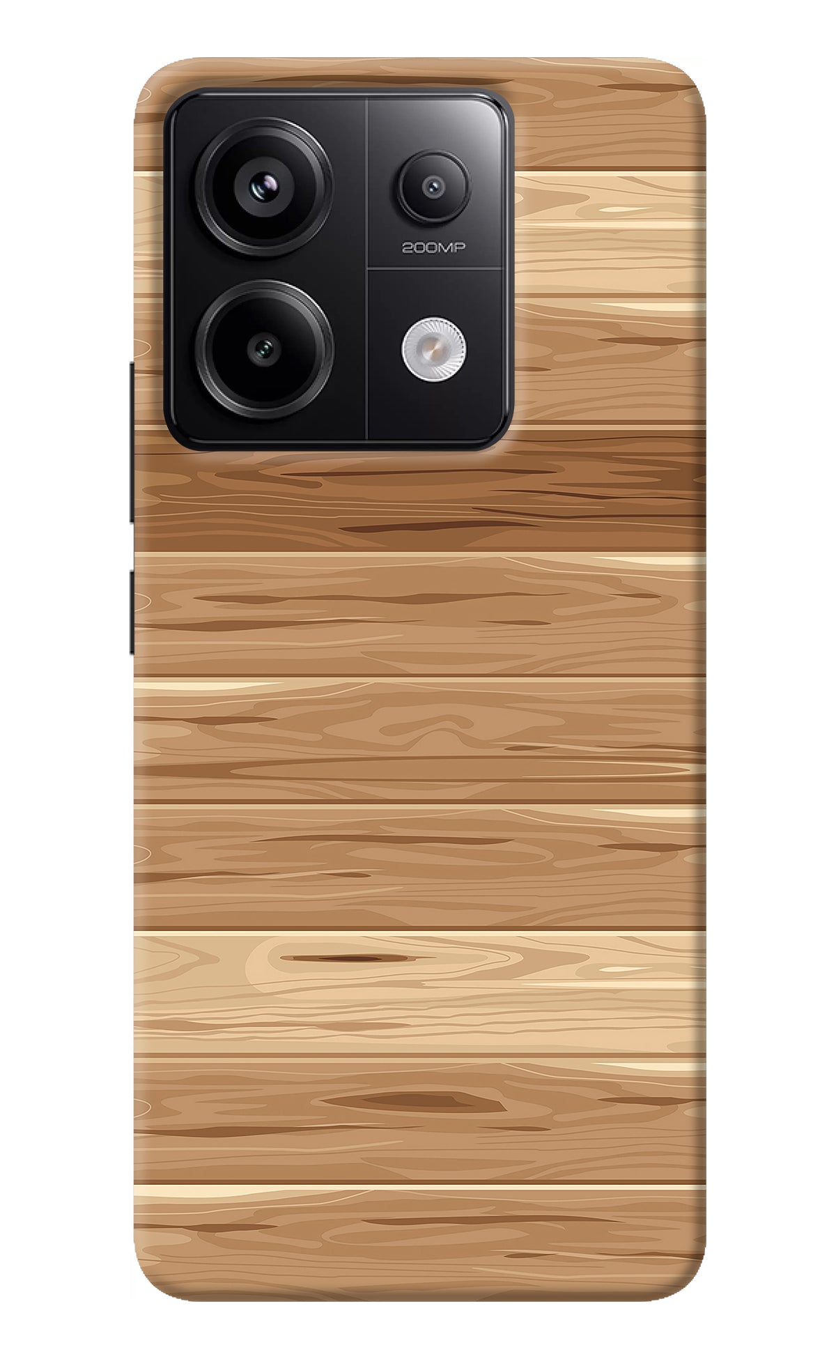 Wooden Vector Redmi Note 13 Pro 5G Back Cover