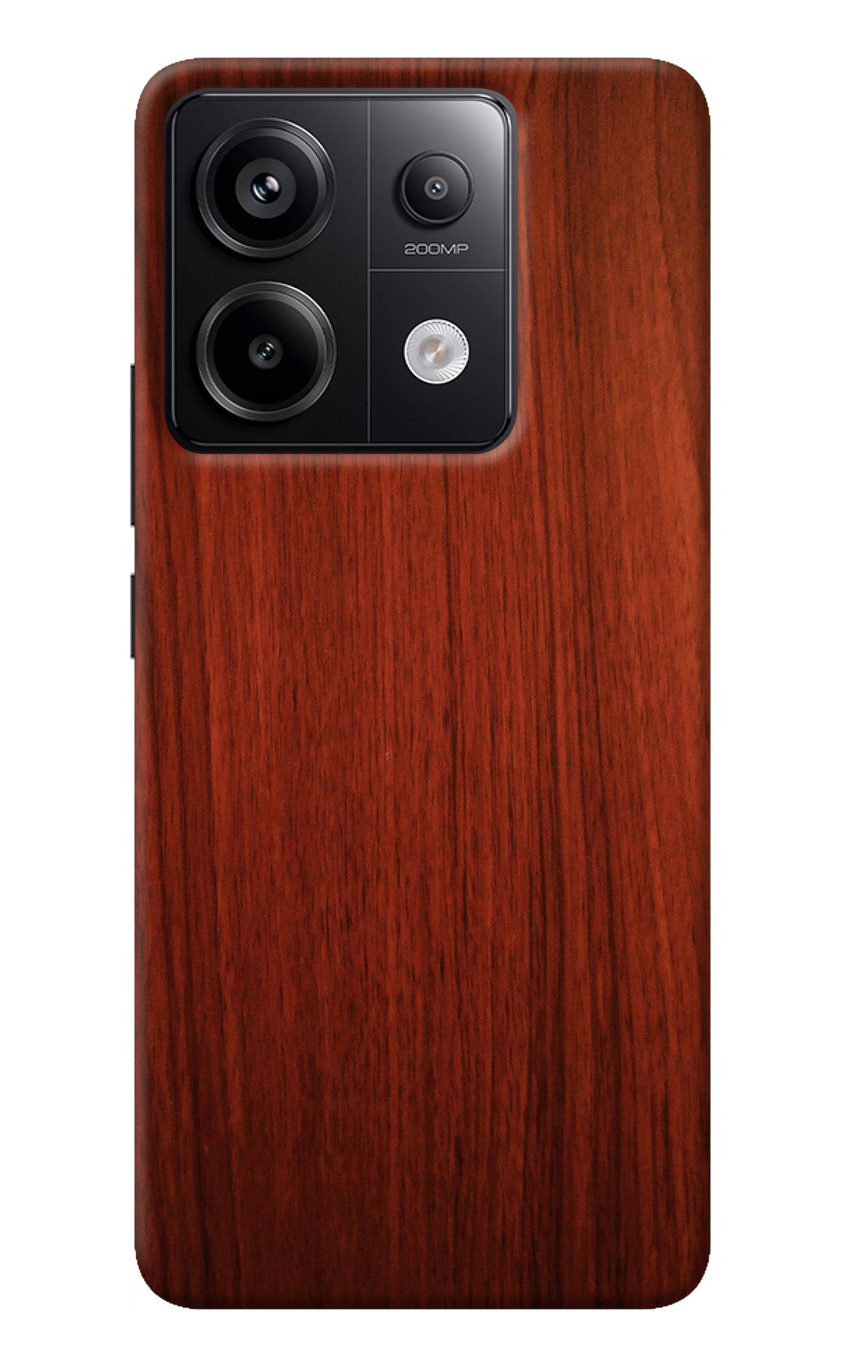 Wooden Plain Pattern Redmi Note 13 Pro 5G Back Cover