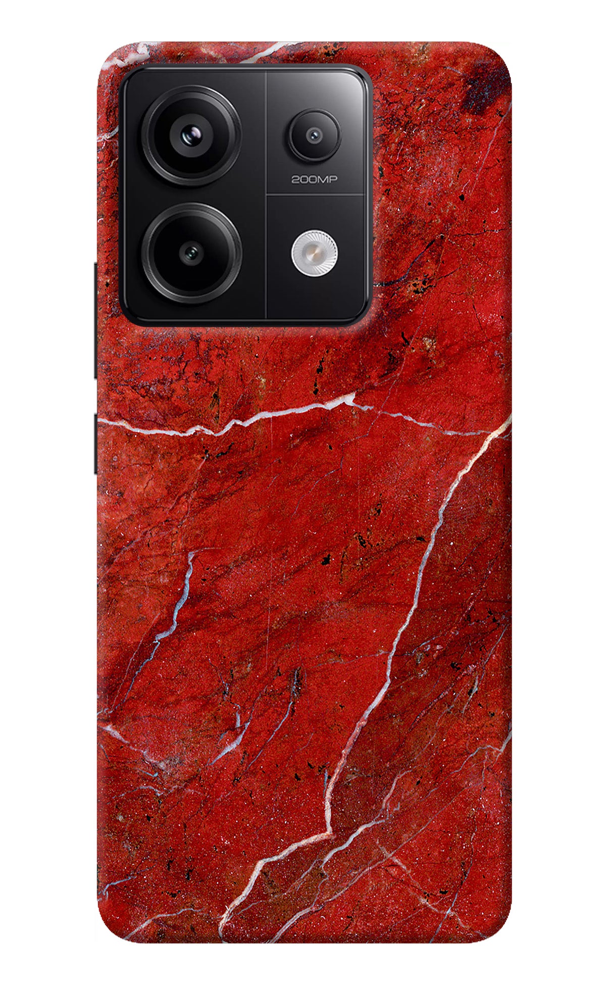 Red Marble Design Redmi Note 13 Pro 5G Back Cover