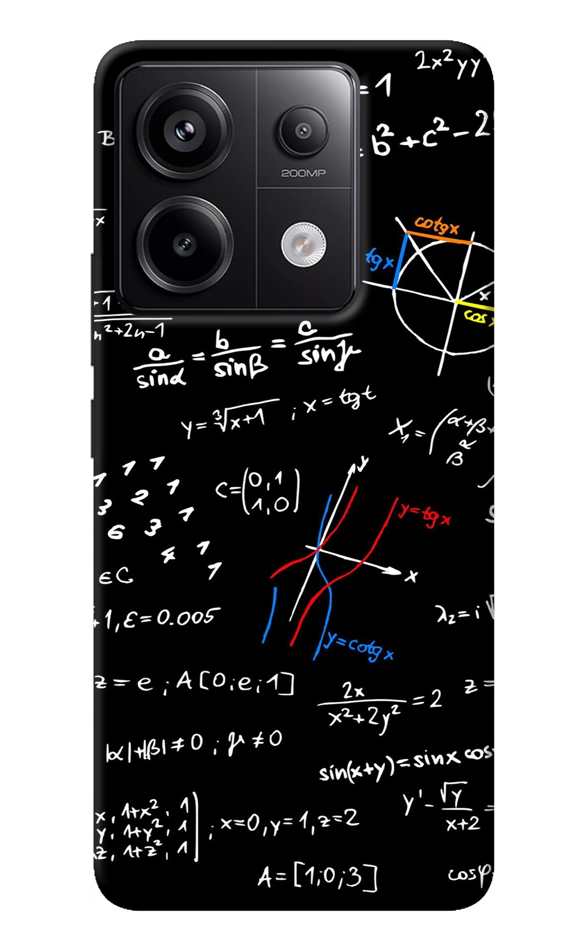 Mathematics Formula Redmi Note 13 Pro 5G Back Cover