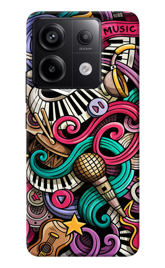 Music Abstract Redmi Note 13 Pro 5G Back Cover